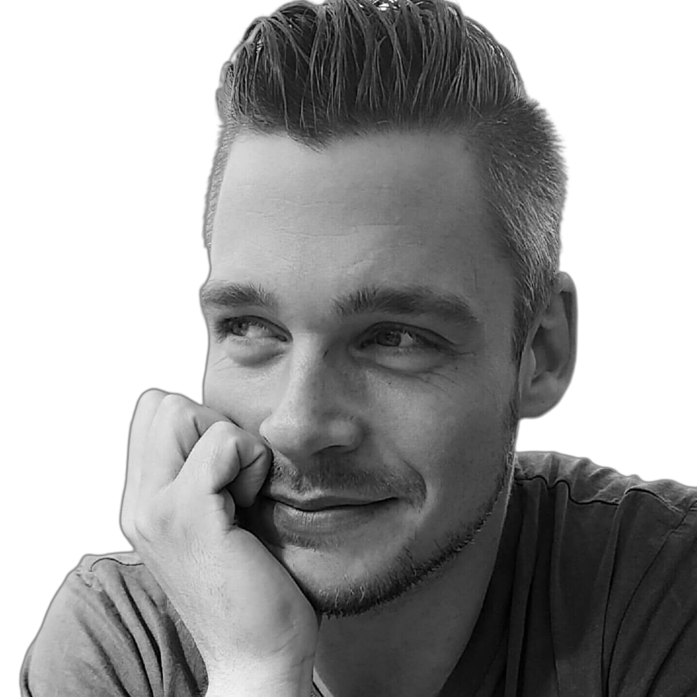 Portrait of Riverman Project artist Johan Åhman